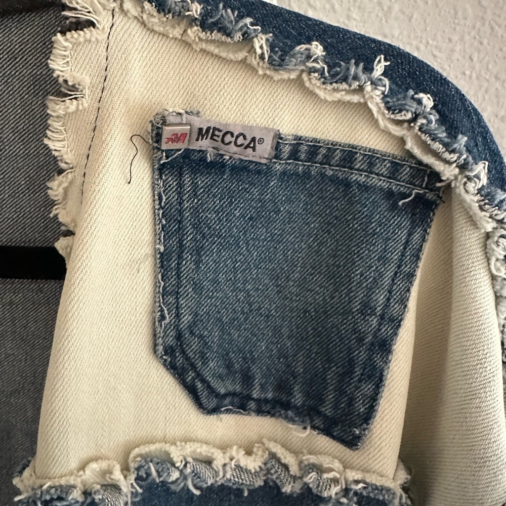 Robert Graham Blue Patchwork Jean Jacket - image 3